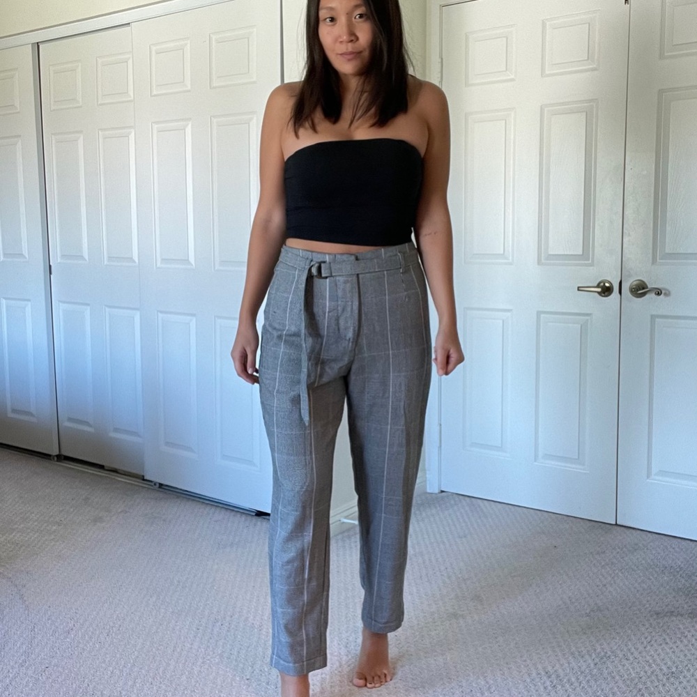 Target Who What Wear plaid trousers